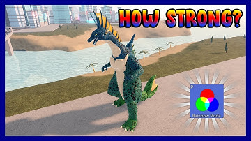 How Strong Is MAX TITANOSAURUS? - Roblox Kaiju Universe