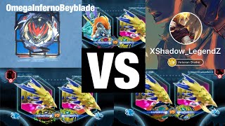 Beyblade Burst App [9] - OmegaInfernoBeyblade vs XShadow_Legend screenshot 5
