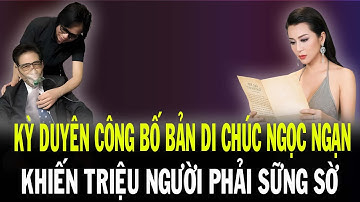 Bí Ẩn Được Giải Mã: MC Kỳ Duyên Tiết Lộ Người Khiến Nguyễn Ngọc Ngạn Ghi Tên Trong Di Chúc Cuối Đời!
