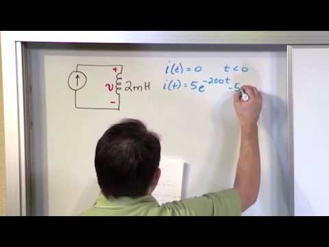 Lesson 6 - Power And Energy In An Inductor, Part 2 (Engineering Circuits) math help near me