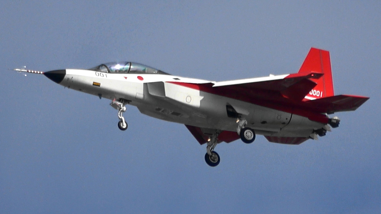 X-2 先進技術実証機 試験飛行7回目 Japan's Stealth 7th Flight Test 1
