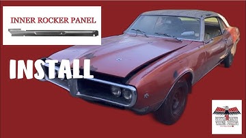 Inner Rocker panel replacement and front subframe mount repair 1968 Firebird or Camaro