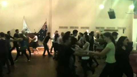 Level 2 Salsa class students