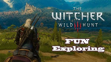 The Witcher 3 Hardest Difficulty Exploring PS4