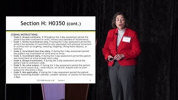 Section H. Bladder and Bowel