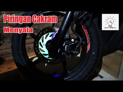 Cara membuat Efek Piringan Cakram Menyala.