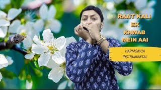 Raat Kali Ek Khwaab Mein Aai  Harmonica Instrumental  By Dr Subhadip