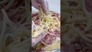 They Turned a REUBEN Sandwich Into a Pizza?! 😳🍕🔥 #shorts #cornbeef