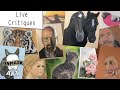 Live Critiques of Your Art