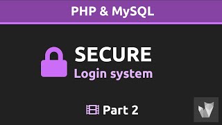 Log-in and log-out a user | PHP and MySQL secure login system | Part 2