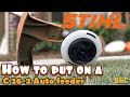 HOW to install Stihl C 26-2 on your weed eater. Auto feeder weed eater replacement