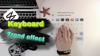 CAPCUT | Keyboard Effect Tutorial ...! ( New Trend ) !!!