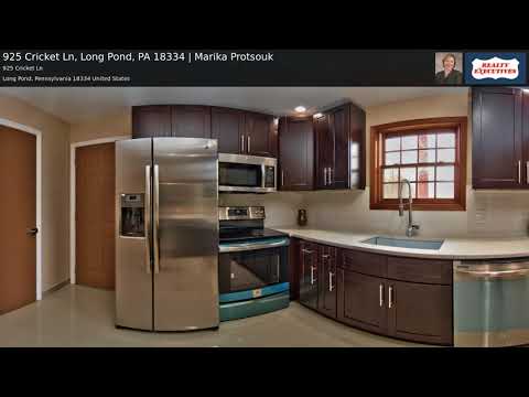 925 Cricket Ln, Long Pond, PA home video tour