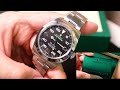 全新版2020劳力士Rolex air king空中霸王 | 再不入手就快没啦! 独有Logo,milgauss防磁3131机芯壳,40mm完美 | 上手比"探一"更型更硬汉! 116900