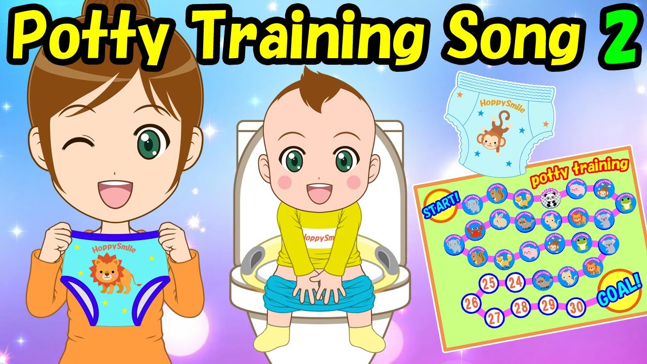 【Potty Training Song 2】Educational videos Nursery Rhymes Kids Songs