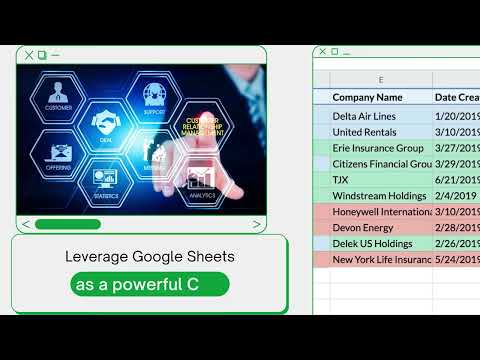 Salesforza Gmail Mail Merge & CRM on GSheets video preview 2
