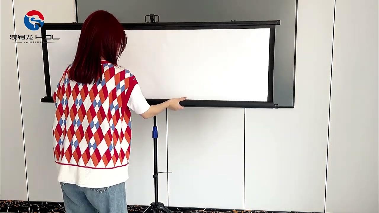 Best tripod projector screen, Outdoor moving screen YouTube