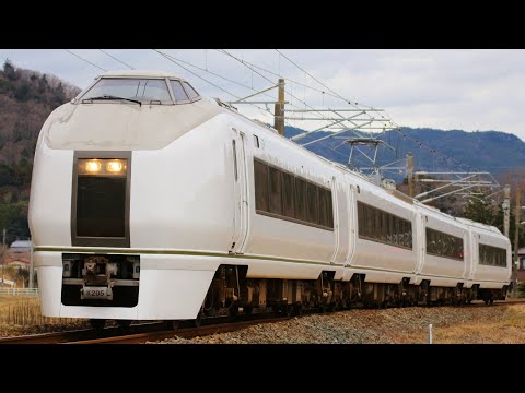 警笛あり！672M 651系普通いわき行き走行シーン