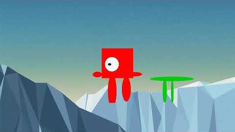 Number blocks (English Nintendo wii bootleg) continue and game over