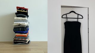 Minimal Life Vlog l Declutter Clothes Once Again
