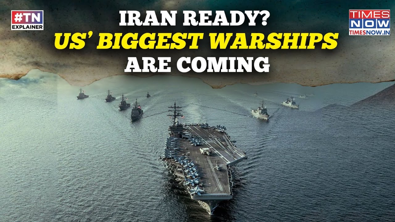 Iran Ready? US’ Big Warships Coming, Carrier Striker Group Enroute Middle East From South China Sea