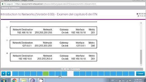 CCNA1 NETACAD EXAMEN CAPITULO 6