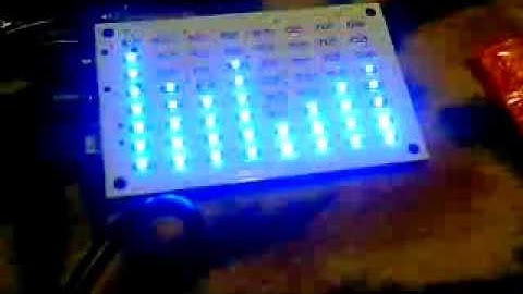 A not very cheap led spectrum analyser from china