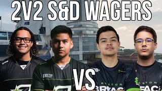 Shotzzy & Huke Play 2v2 S&D Challs vs Snoopy & PurJ 