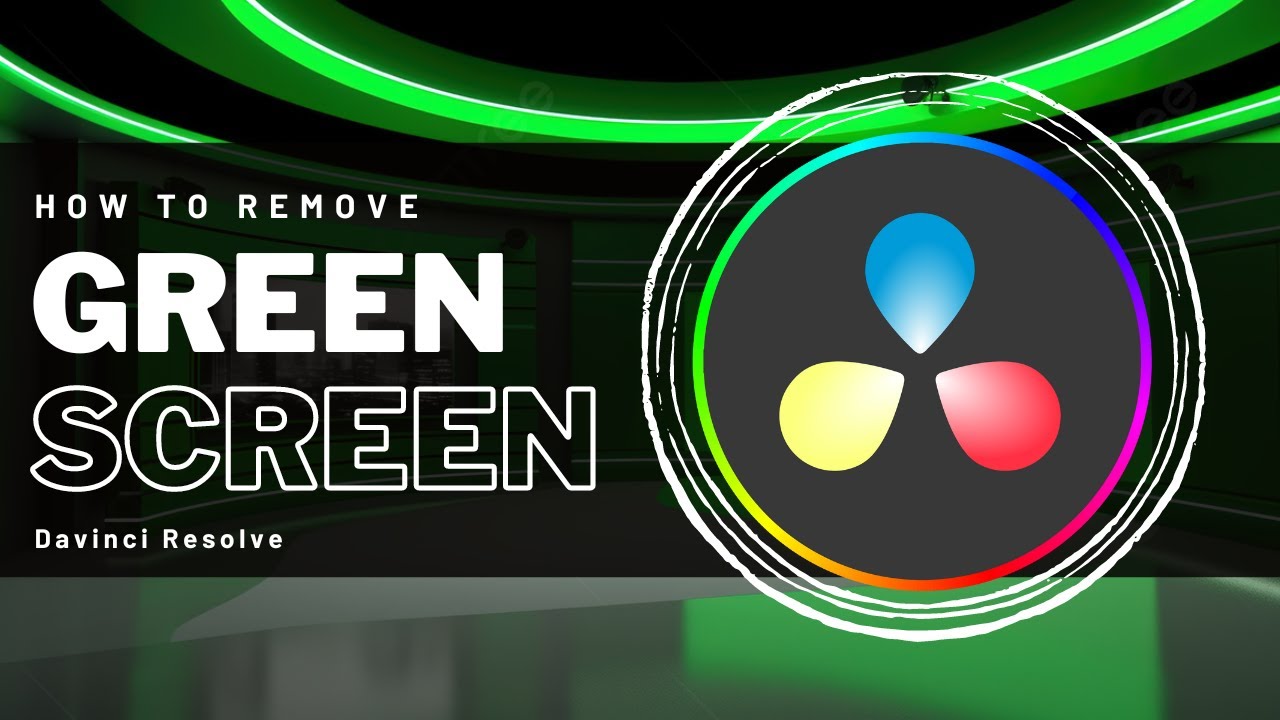 How To Remove Green Screen in Davinci Resolve - Tutorial - YouTube
