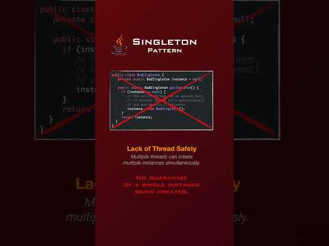 Java Mistakes: Singleton Pattern, thread-safety issues