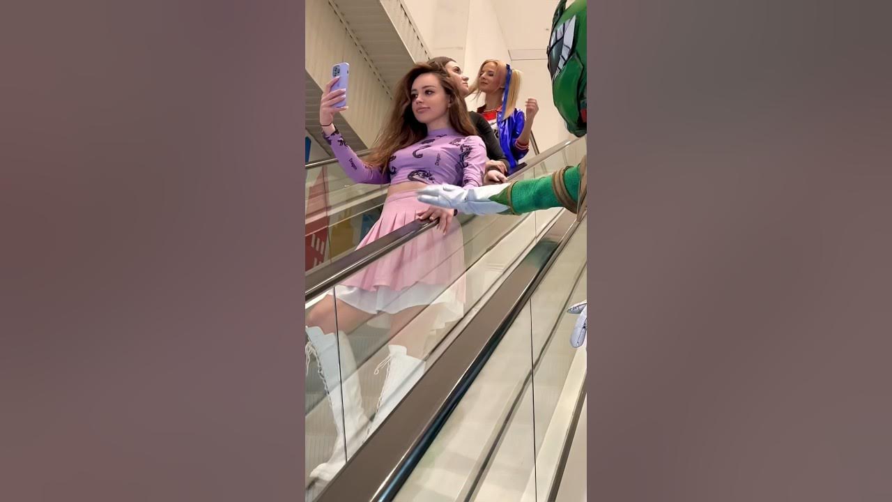 Ranger Escalator Prank YouTube