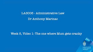 Admin Law 2024, Week 5 Video 1: Natural Justice by Anthony Marinac 18 views 5 days ago 11 minutes, 37 seconds