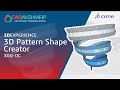 3DEXPERIENCE CATIA 3D Pattern Shape Creator Role XGG-OC