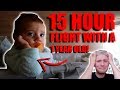 15 HOUR FLIGHT WITH A 1 YEAR OLD!!