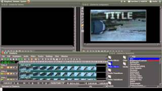 Cinelerra Tutorial: Title Effects (including animation & 3D)
