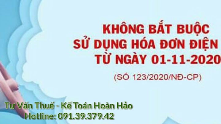 Thông báo áp dụng hóa đơn điện tử năm 2024