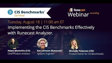 Implementing the CIS Benchmarks Effectively with Runecast Analyzer