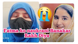 fatma se sirf views Ki Khatir shaadi ki 😭 || aap sab ki help chahie🙏 ||farooqyaseen family Vlogs