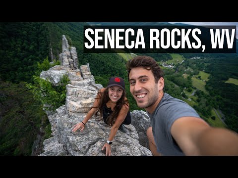 CLIMBING RIDGELINES AT SENECA ROCKS, WEST VIRGINIA