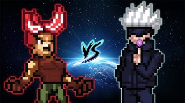 😲(NEW) TRUNKS SSJ GOD VS GOJO S1 RN IN JUMP FORCE MUGEN