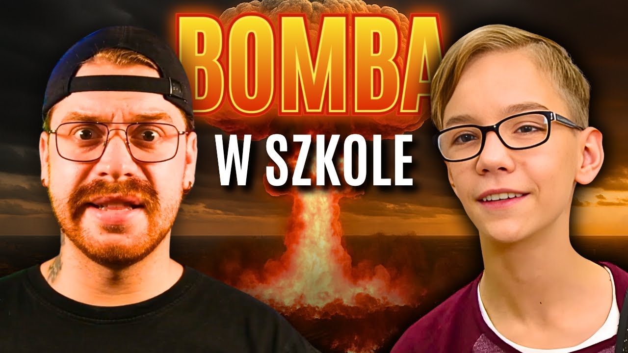 SZKOŁA ale WYWOŁALI ALARM BOMBOWY 💣