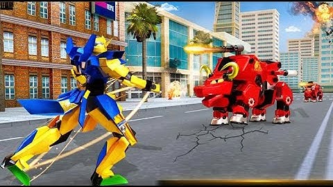 Angry Bull Robot Jeep Car Transforming | Robot Car Android GamePlay | By Game Crazy