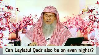 When is laylatul qadr, can it be on even nights? Counting from the end of Ramadan - Assim al hakeem Resimi