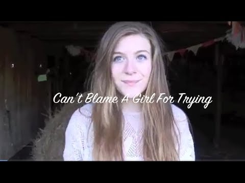 Can't Blame A Girl For Trying - Sabrina Carpenter | COVER by Asher ...