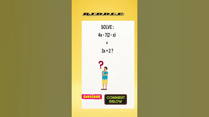 Only 1% Can Solve This Riddle! Find x !#mathriddle #brainteaser #shorts #viral #puzzle