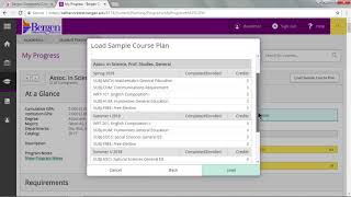 Plan Courses Using the Timeline