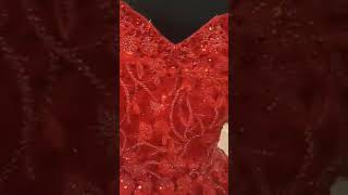 Order 376 Video 12 Red Wedding Dress