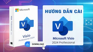 Hướng Dẫn Cài Đặt Microsoft Visio 2024 Professional - Howto Install Microsoft Visio