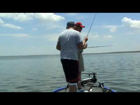 Alton Jones and Little Alton Jones at Lake Falcon - June 30 2009