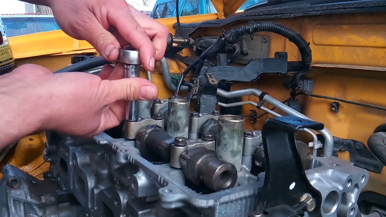 2005 nissan sentra 2.5l cylinder head install YouTube